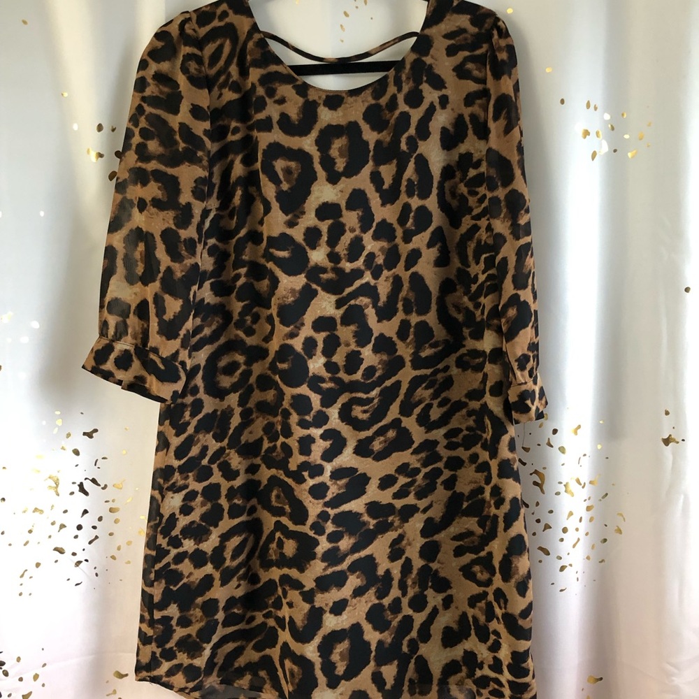 Cheetah Dress